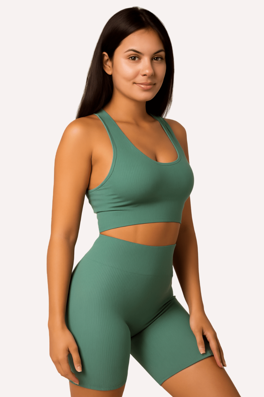 Flex Fit Strapless Yoga Set