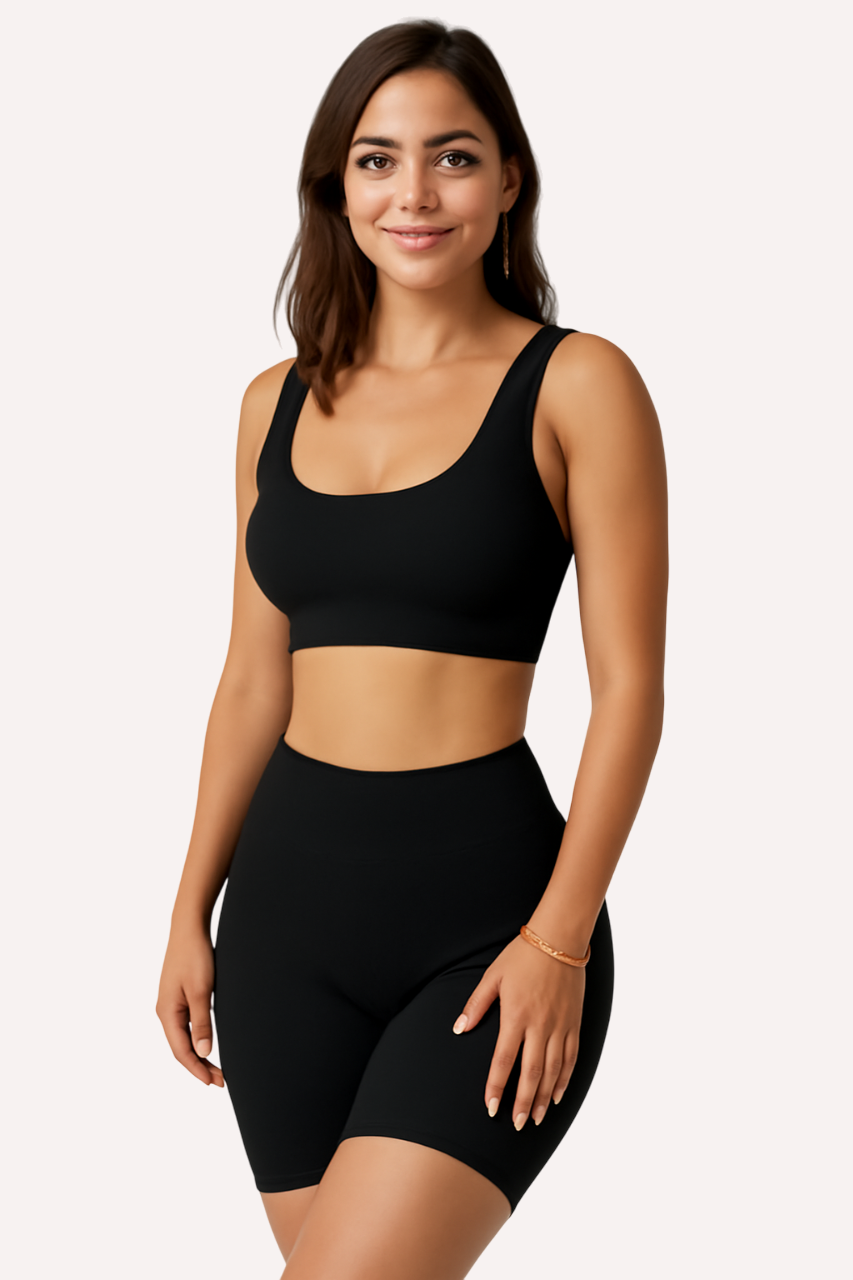 Flex Fit Strapless Yoga Set