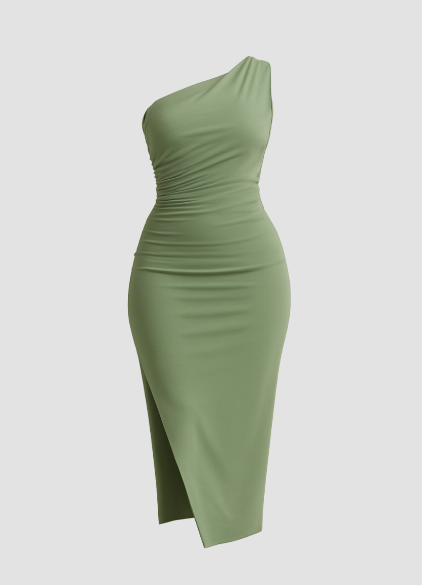 Split Elegance Robe