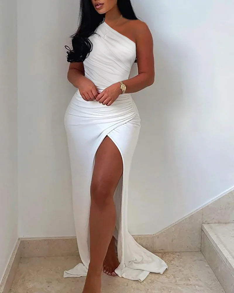 White Muse Fit Dress