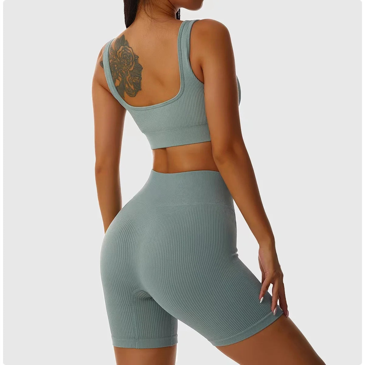Flex Fit Strapless Yoga Set